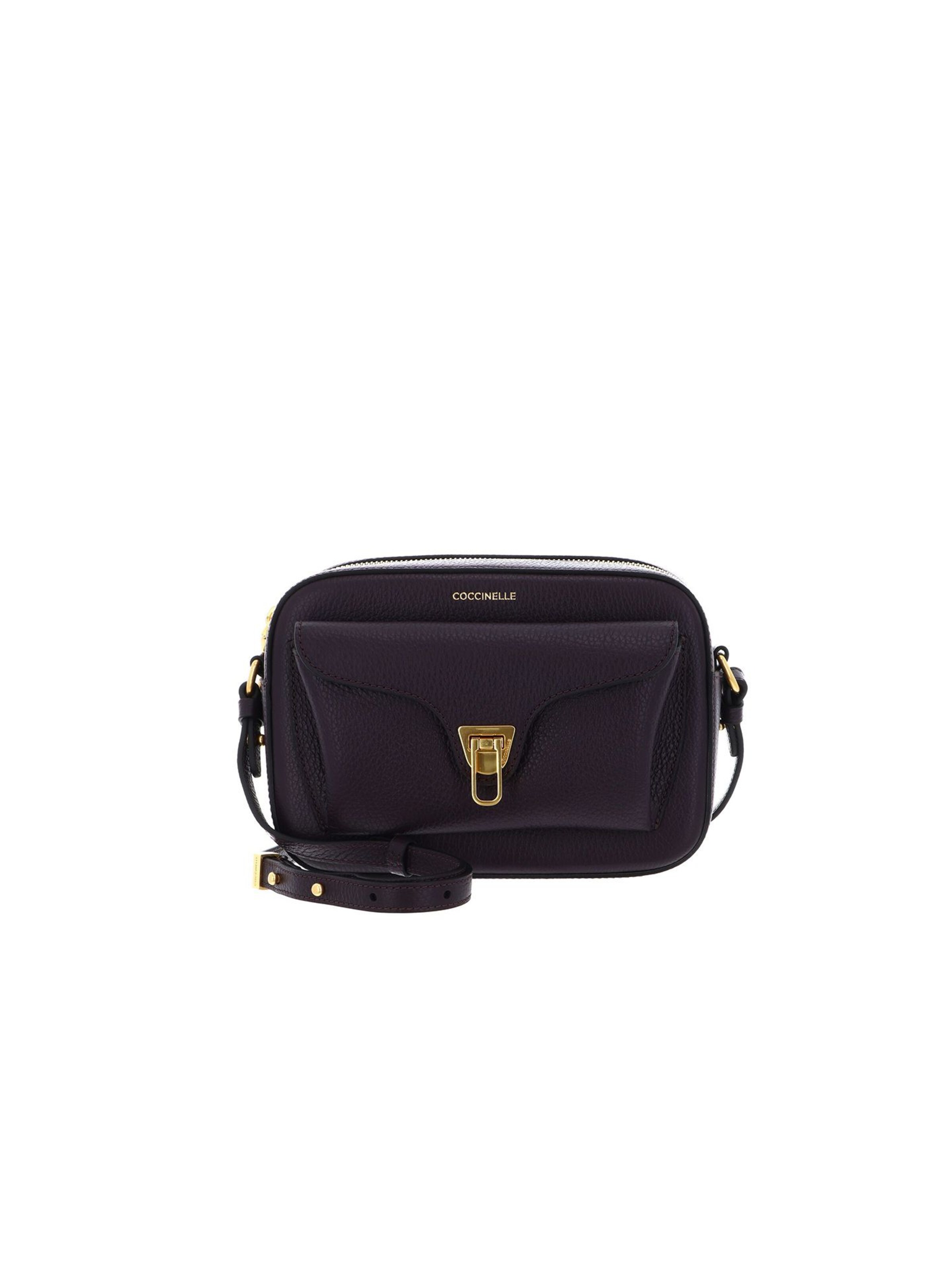 Coccinelle Crossbody Bag in Purple: front