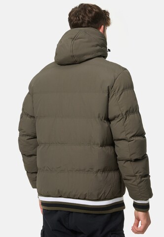 Veste d’hiver 'Marlon' INDICODE JEANS en vert