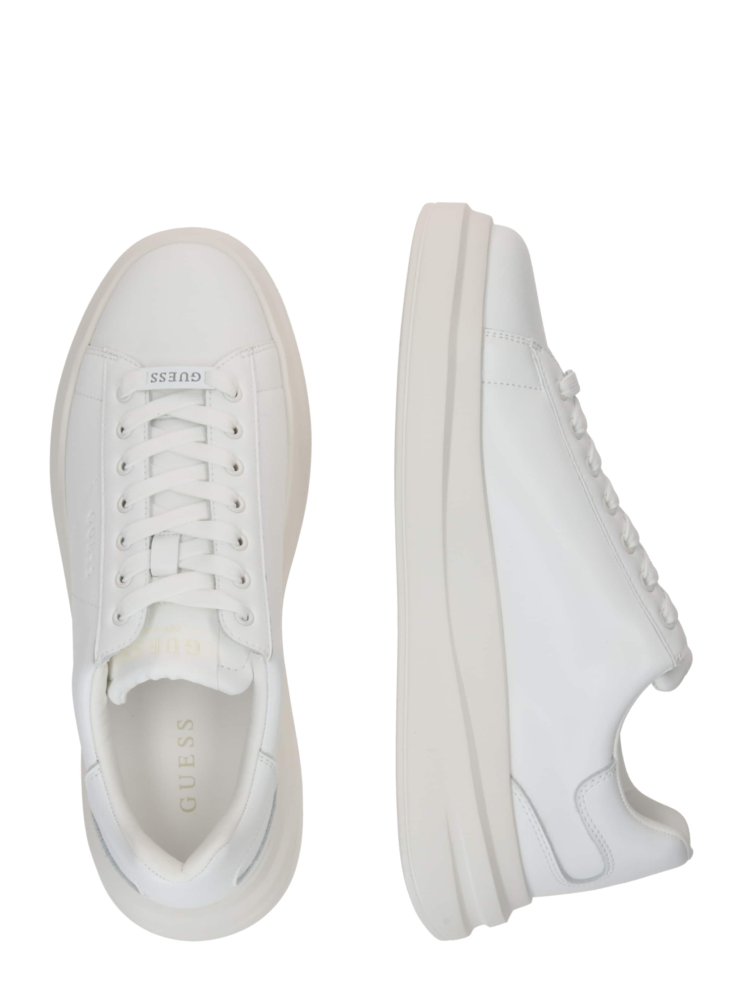 balts GUESS Zemie brīvā laika apavi 'ELBA'