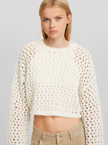 Bershka Sweater in Beige