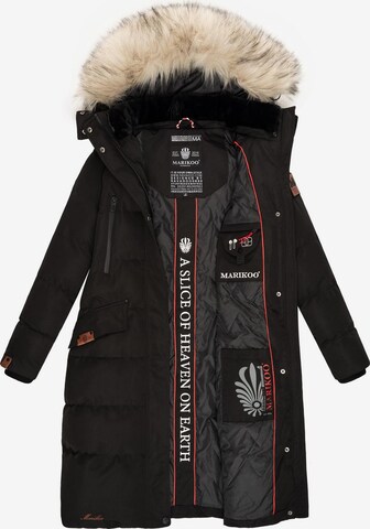 MARIKOO Winter Coat 'Schneesternchen' in Black