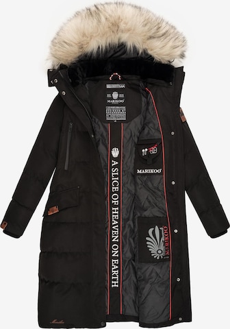 Manteau d’hiver 'Schneesternchen' MARIKOO en noir