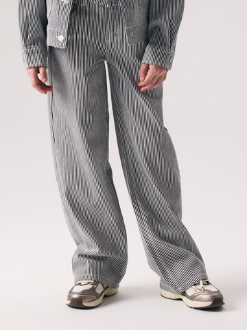 Wide Leg Pantalon NAME IT en blanc : devant