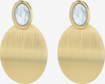Akzent Earrings 'Valborga, langlebig' in Gold: front