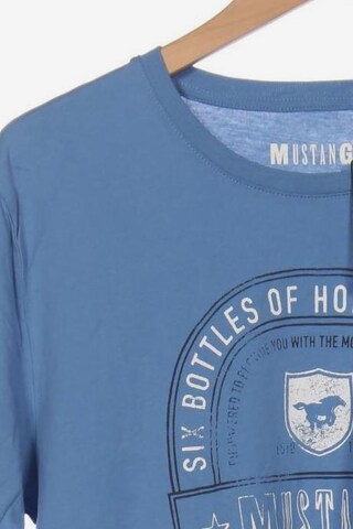MUSTANG T-Shirt L in Blau