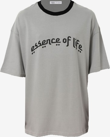 VAMOS CLOMajica 'Forget-me-not' - siva boja: prednji dio