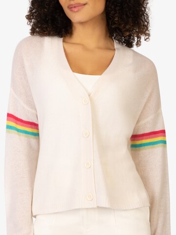 Rainbow Cashmere Strickjacke in Beige