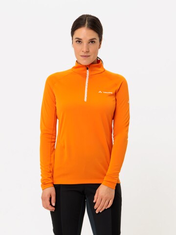VAUDE Sports sweater ' W Larice Light ST II ' in Orange: front