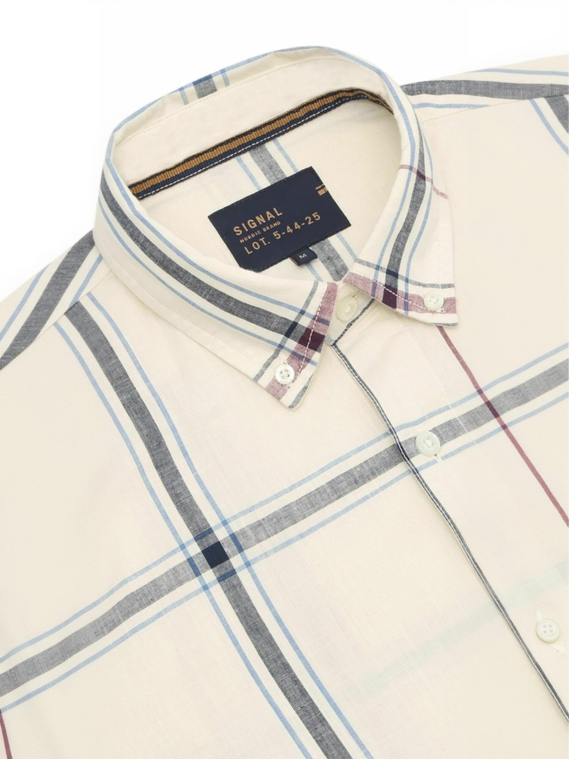 Signal - Ajuste regular Camisa ' GabrielSi ' en beige