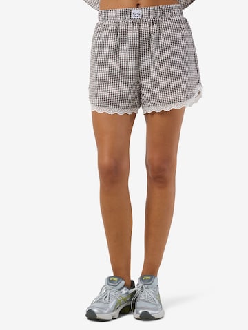 regular Pantaloni 'NMEliza' di Noisy may in marrone: frontale