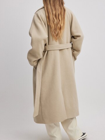 NA-KD Between-Seasons Coat in Beige