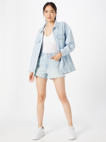 Madewell Loosefit Shorts in Blau