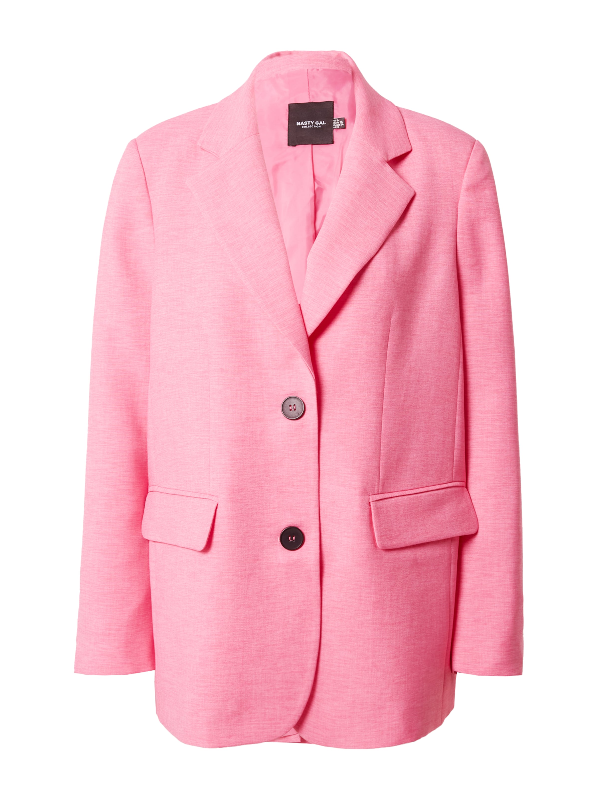 Nasty Gal Blazer 'Tracy' en rose, Vue avec produit