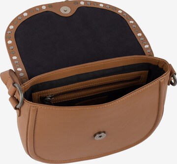 DreiMaster Vintage Crossbody Bag 'Incus' in Brown