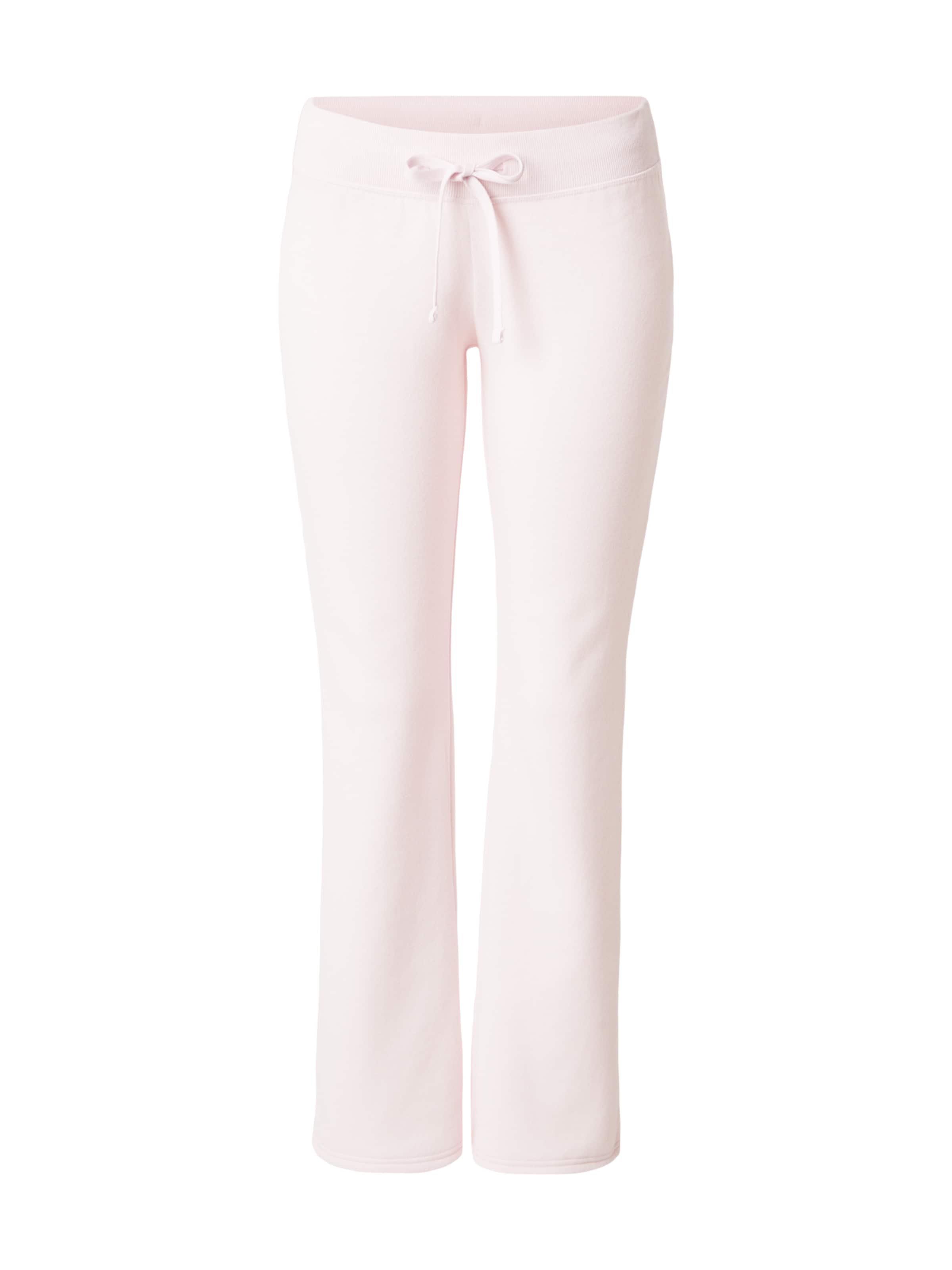 HOLLISTER Flared Nadrág - rózsaszín: elől