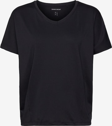 ESPRIT Shirt in Zwart: voorkant