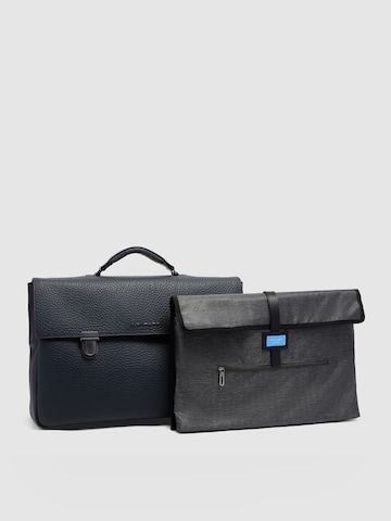 Sac d’ordinateur portable Piquadro en bleu