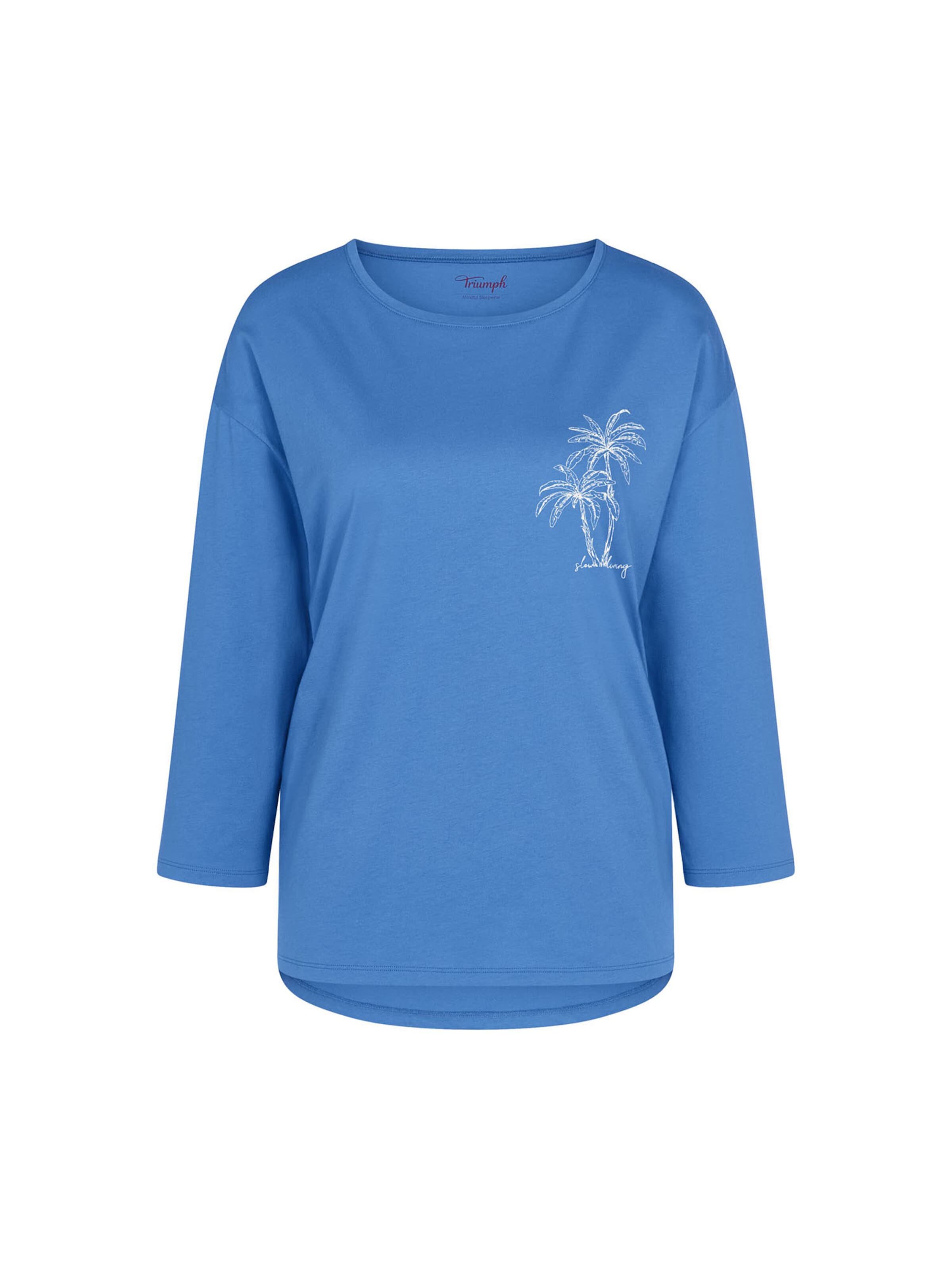 TRIUMPH Shirt ' Red Label Mix & Match ' in Blue: front