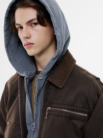 Veste mi-saison Pull&Bear en marron