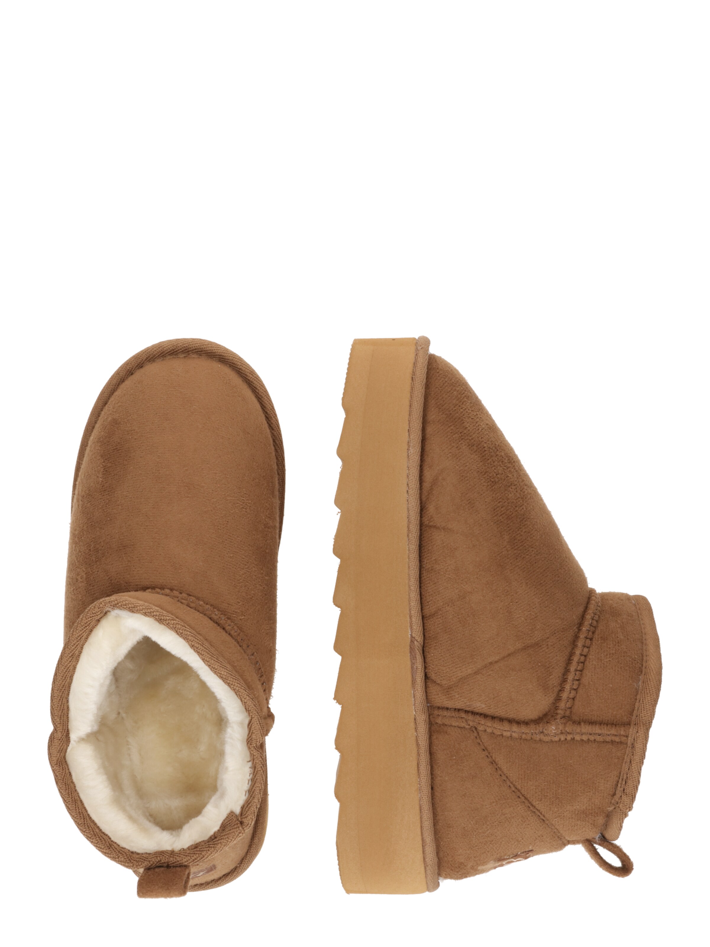 Boots di PS Poelman in beige: lato