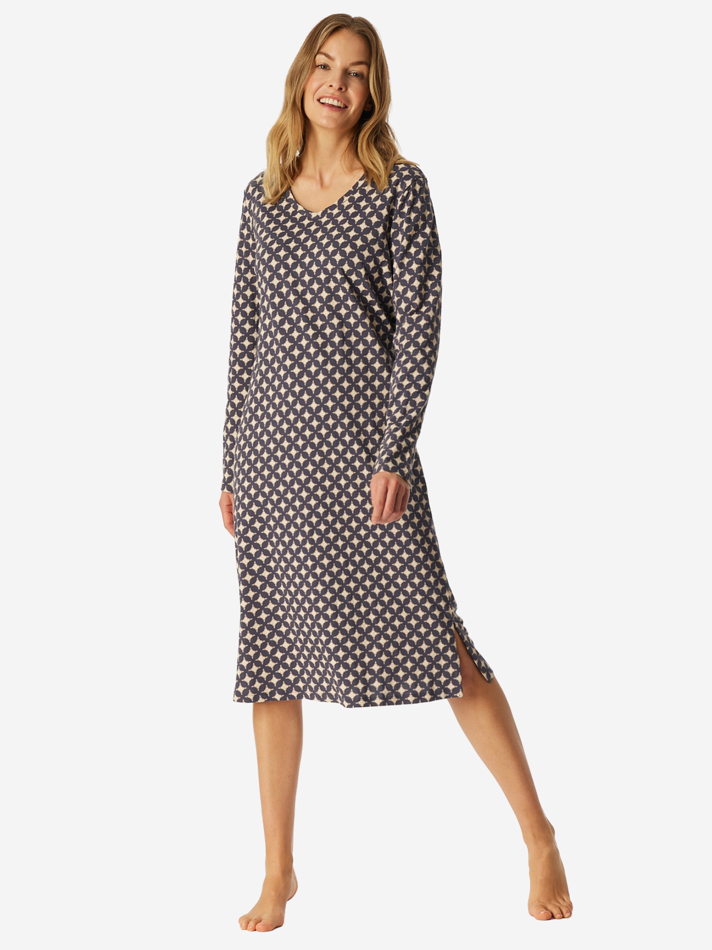 SCHIESSER - Camiseta de noche ' Comfort Essentials ' en gris