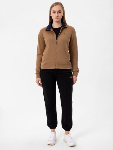 Cool Hill Sweat jacket in Brown