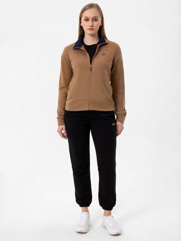 Cool Hill - Sudadera con cremallera en marrón