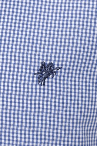 DENIM CULTURE Regular fit Button Up Shirt 'Kendrick' in Blue