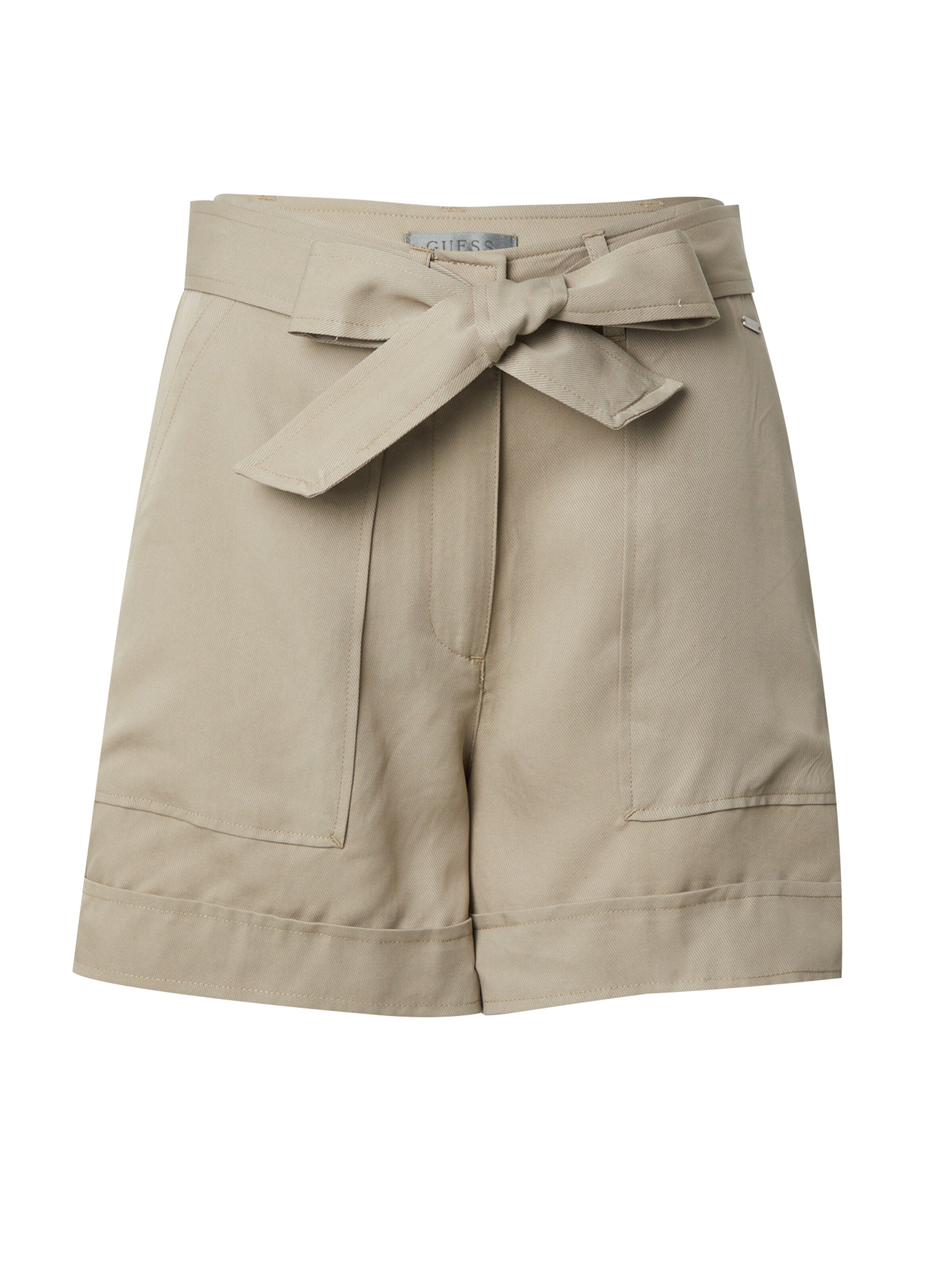 GUESS regular Παντελόνι 'NEW NINA' σε μπεζ: μπροστά