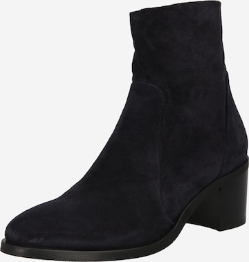 Donna Carolina Ankle Boots in Blue: front