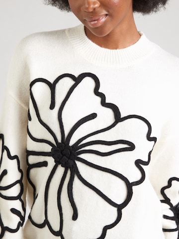 Derhy Sweater 'ABBY' in White