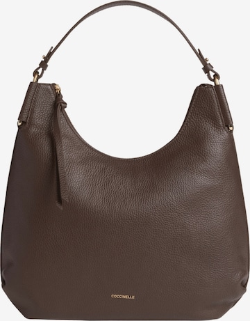 Coccinelle - Bolso de mano 'COCCINELLE REBEKKA 3' en marrón: frente