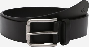 Ceinture Calvin Klein Jeans en noir : devant