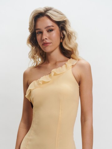 millane Cocktail Dress 'Gemma' in Yellow