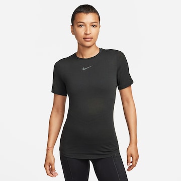 NIKE Performance Shirt 'SWIFT' in Black: front