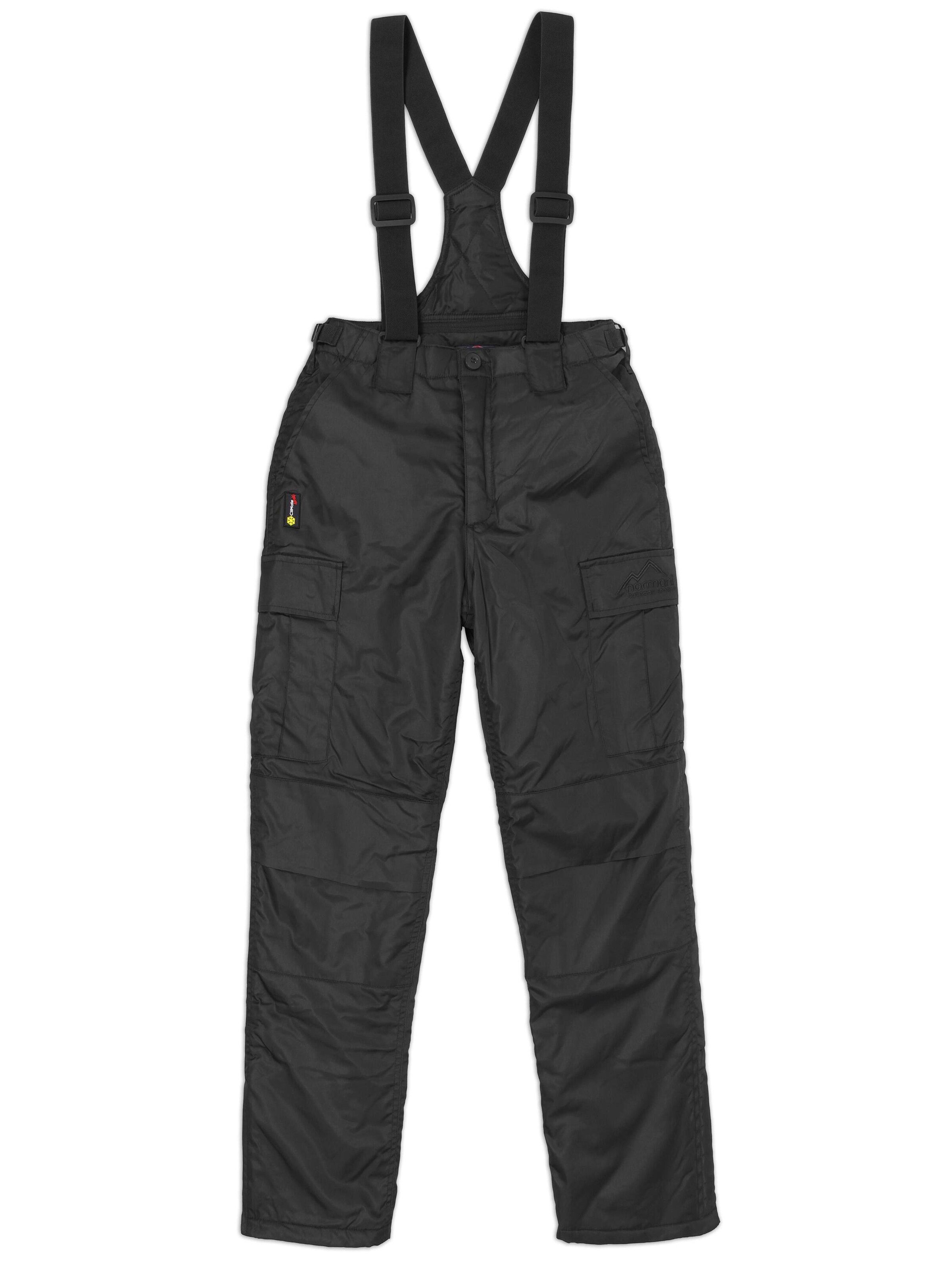 normani Regular Outdoorbroek 'Aoraki' in Zwart: voorkant