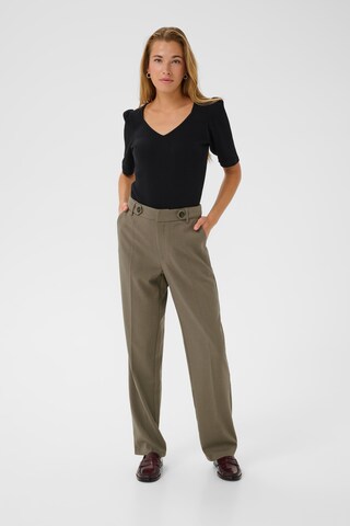 Kaffe Regular Trousers 'Merle' in Green