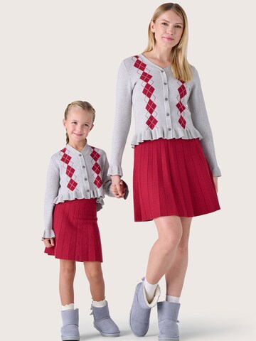 Camomilla Italia Gebreid vest in Grijs: voorkant