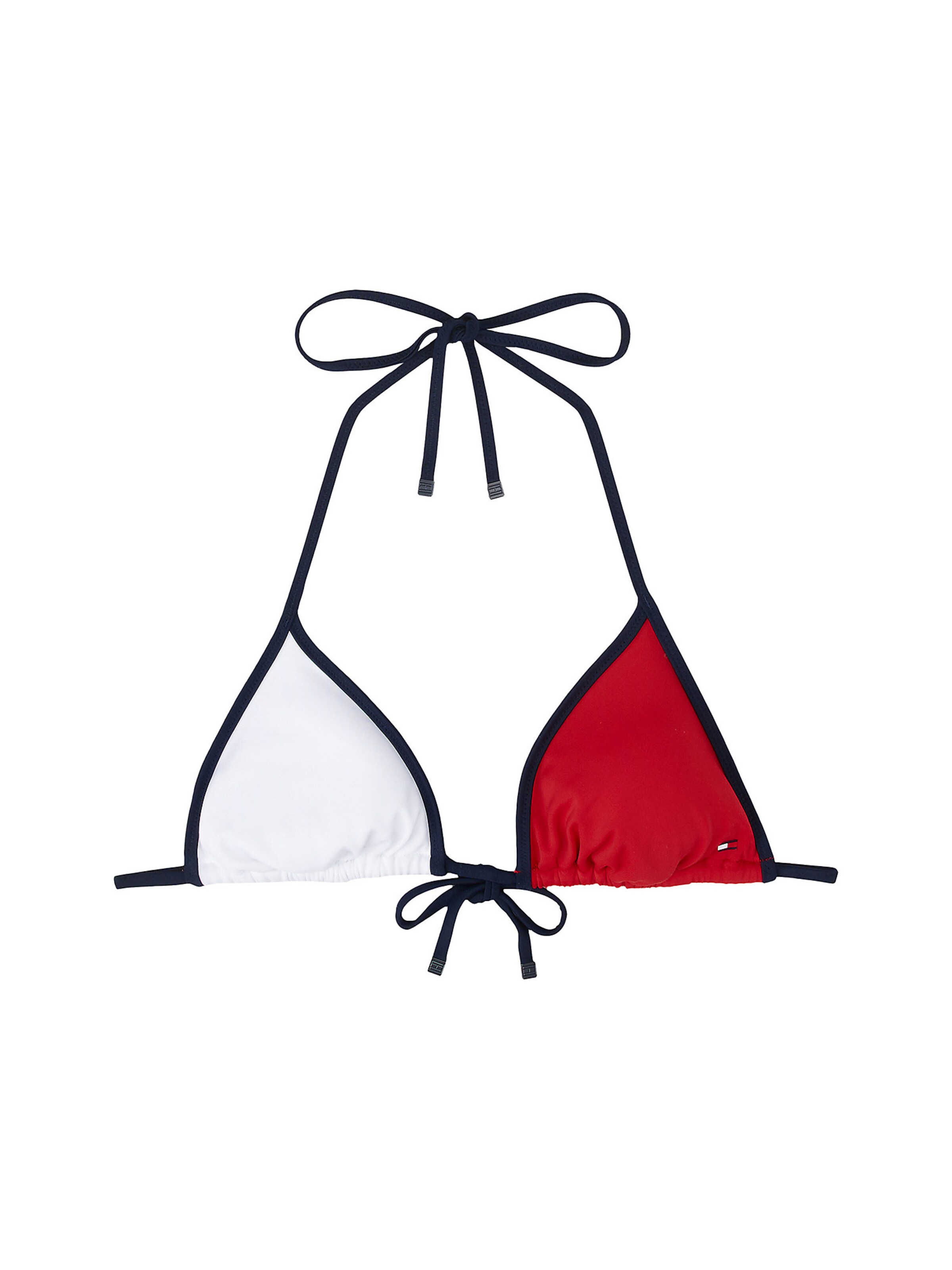 Triangle Hauts de bikini TOMMY HILFIGER en rouge : devant