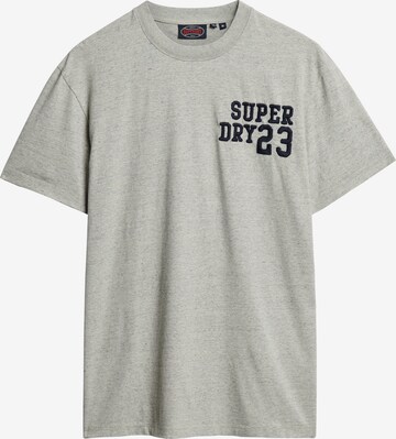 Superdry T-Shirt 'Superstate Athletic' in Grau: predná strana