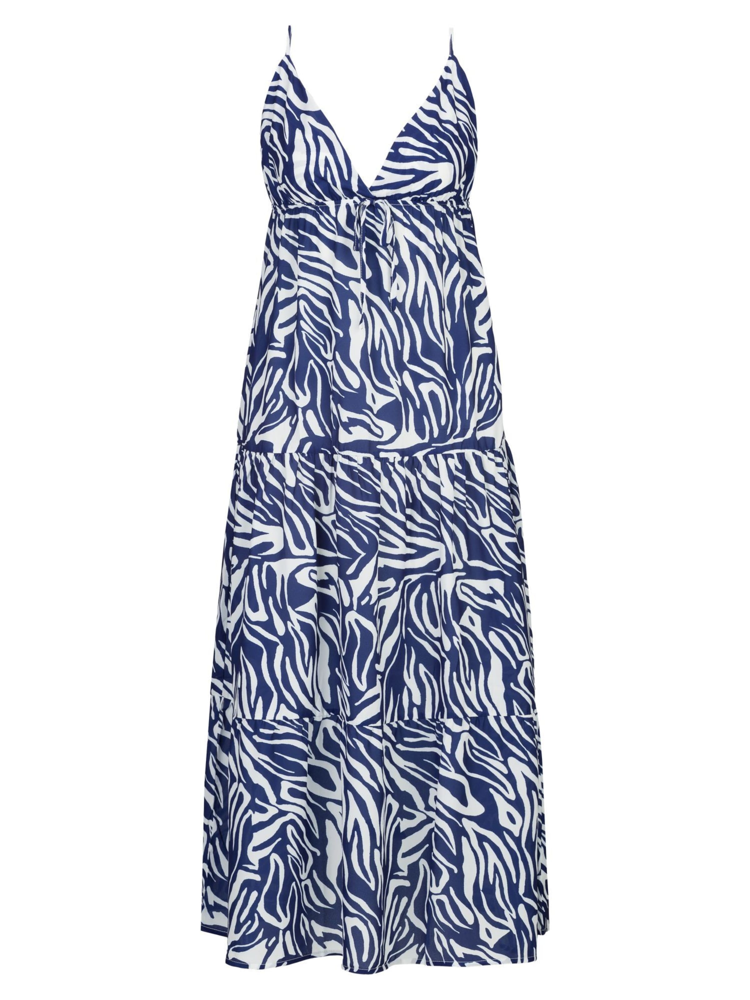 Dine'n'Dance Summer dress 'YADIRA' in Blue: front