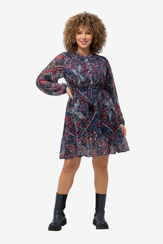 Robe-chemise Ulla Popken en bleu