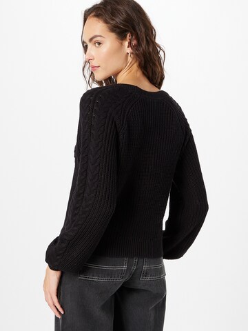 Cardigan 'Rosie' ONLY en noir