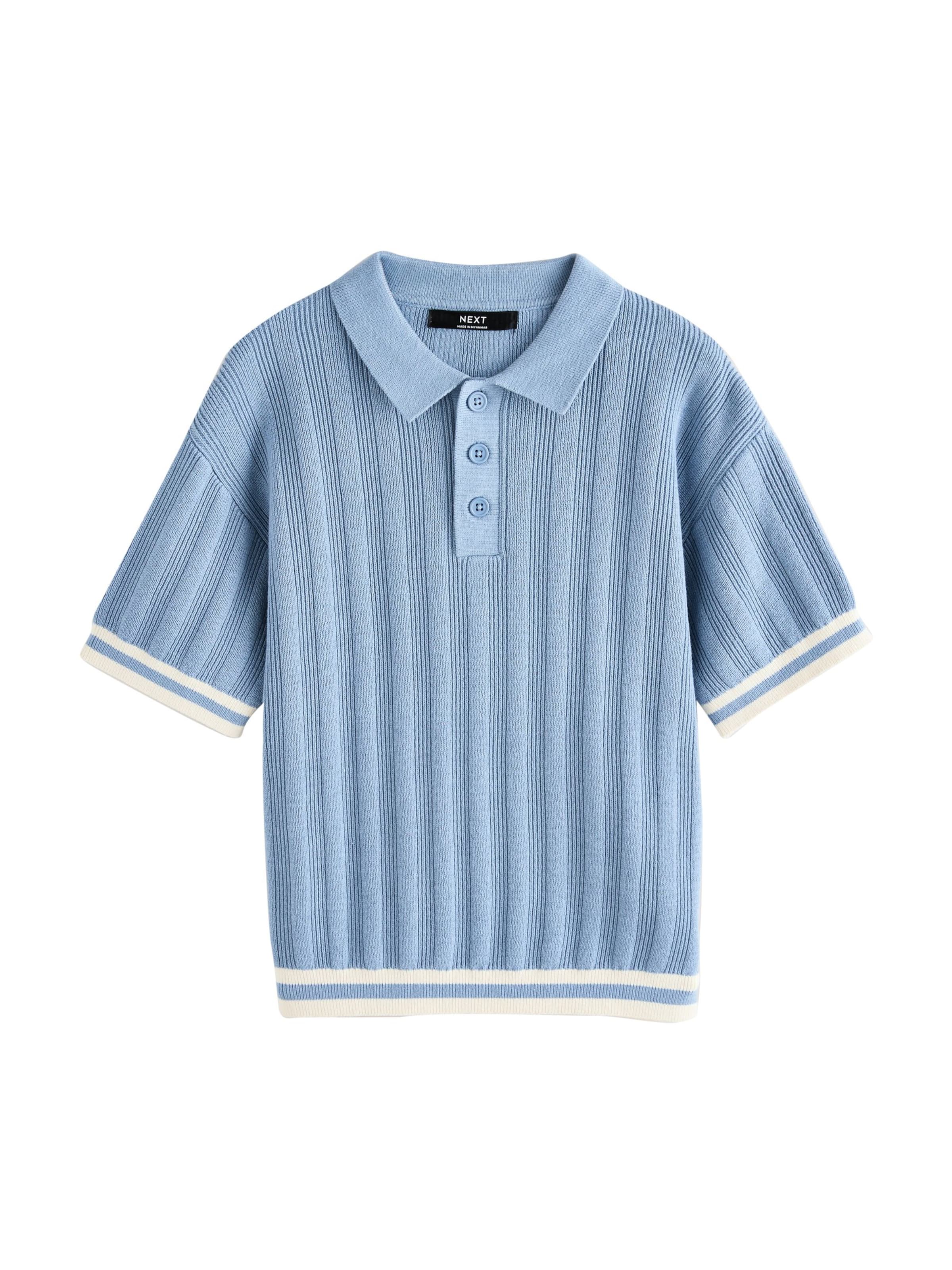 Next Πουλόβερ σε μπλε: μπροστά