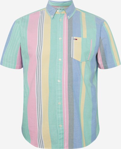 Tommy Jeans Košile - modrá / žlutá / mátová / pink / bílá, Produkt