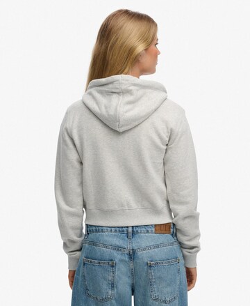 Veste de survêtement 'Essential' Superdry en gris