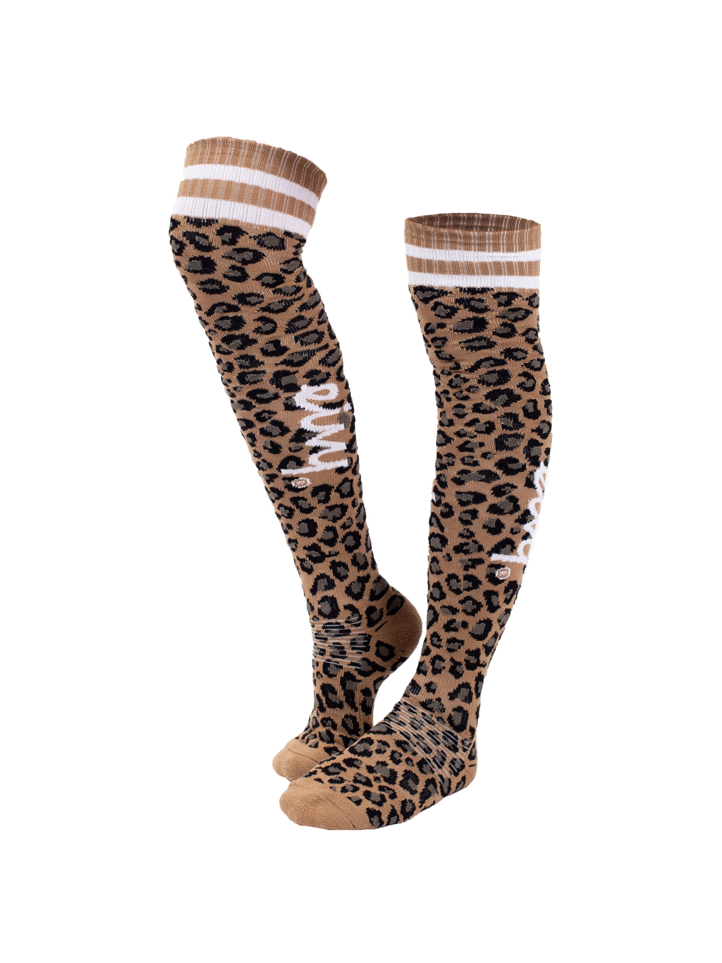 Chaussettes de sport Eivy en marron : devant