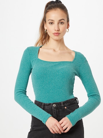 Gina Tricot Sweater 'Penny' in Green: front