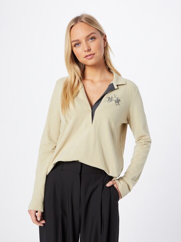 La Martina Shirt in Beige: front