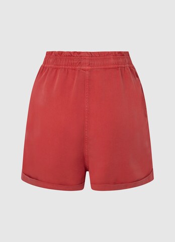 Pepe Jeans Regular Shorts 'Brigitte' in Rot